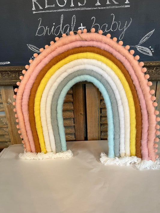 Felt Rainbow Wall Hanging