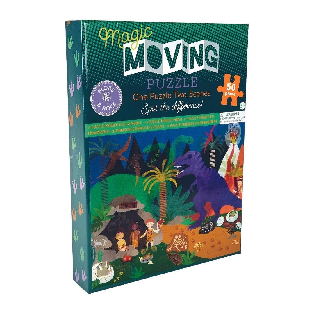Dino Magic Moving Puzzles 50 pcs