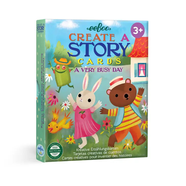 Create a Story Cards - A Very Busy Day