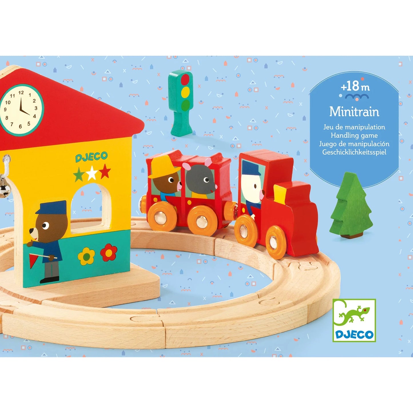 Wooden Train Set