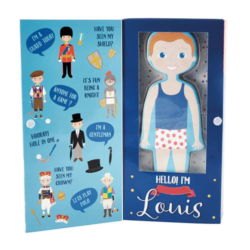 LOUIS Magnetic Dress Up Doll