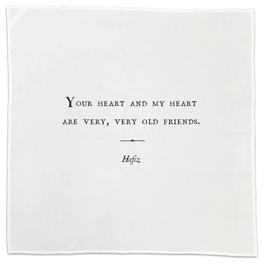 Your Heart and My Heart Tea Towel
