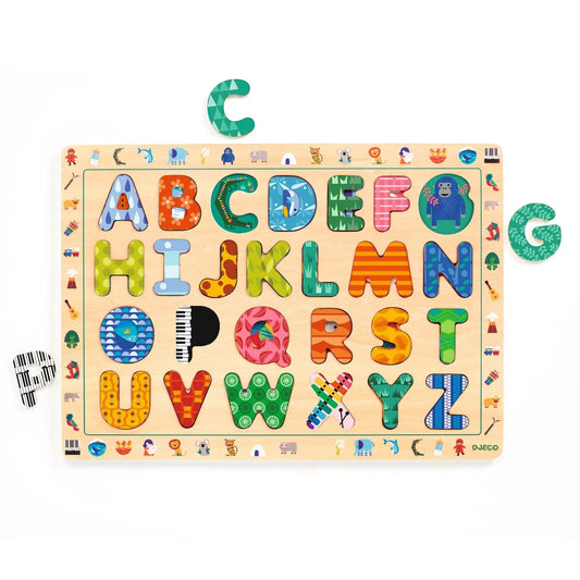 Wooden Puzzle ABC