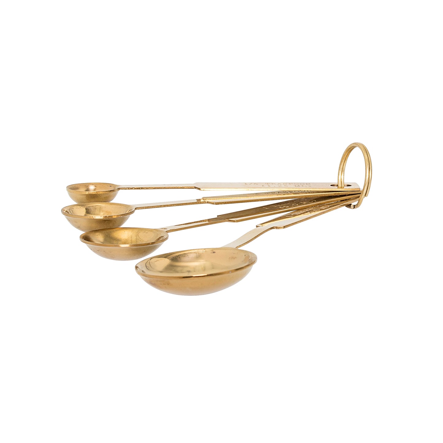 Dainty Gold Measuring Spoons