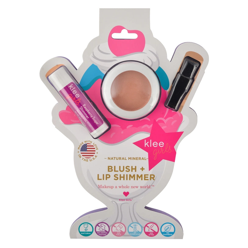 Klee Girls Natural Blush Lip Shimmer