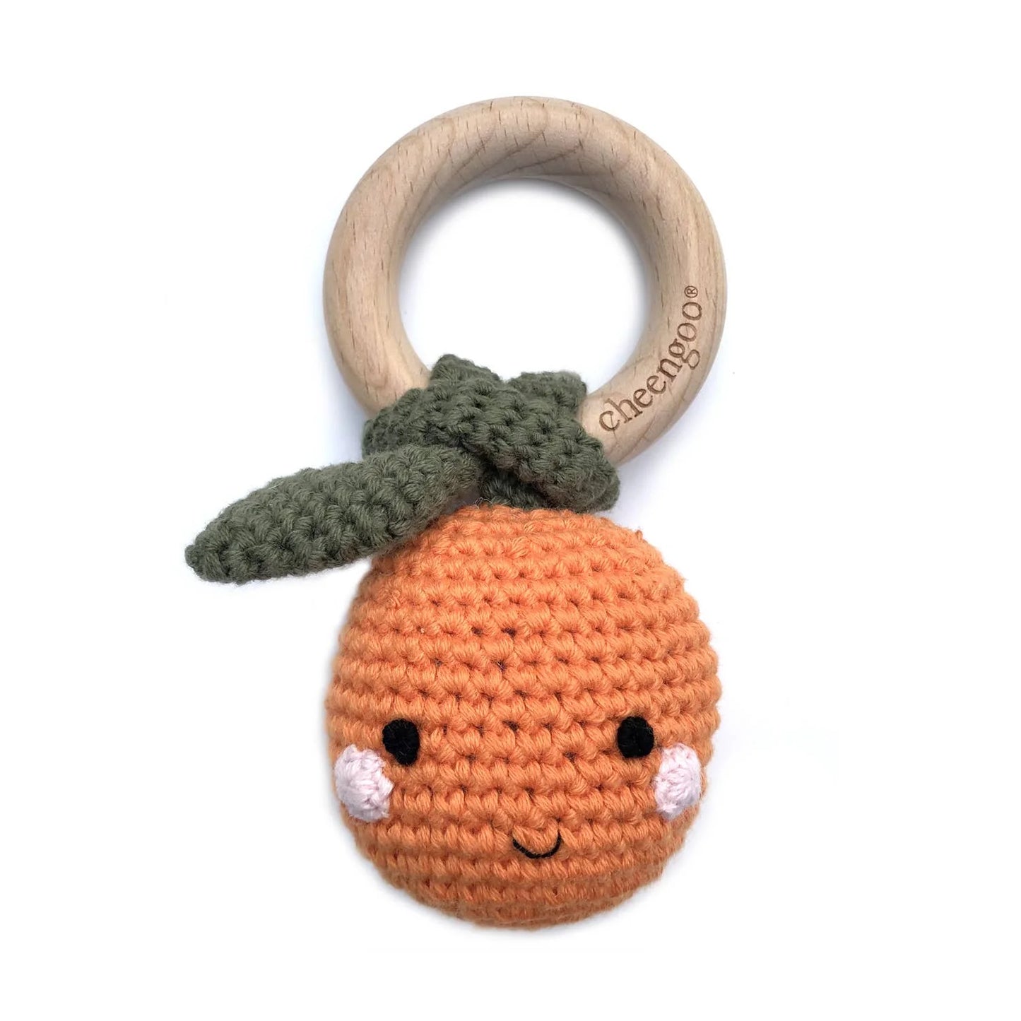 Cheengo Crocheted Teether Rattle Collection