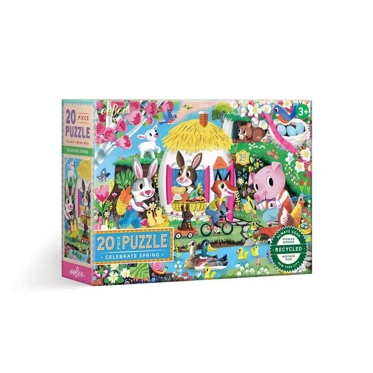 Welcom Spring Puzzle Celebrate Spring 20 Piece Puzzle – IntuitionMurray