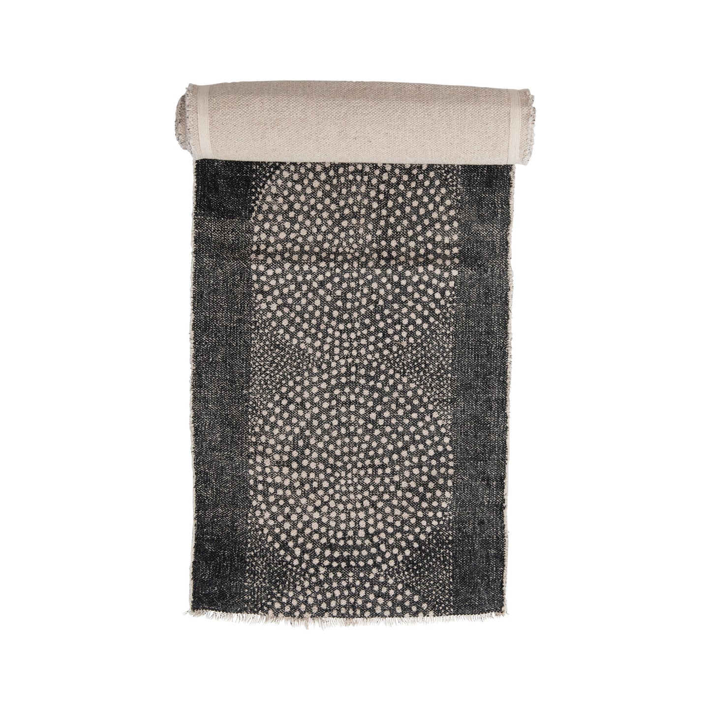 Black and White Table Runner