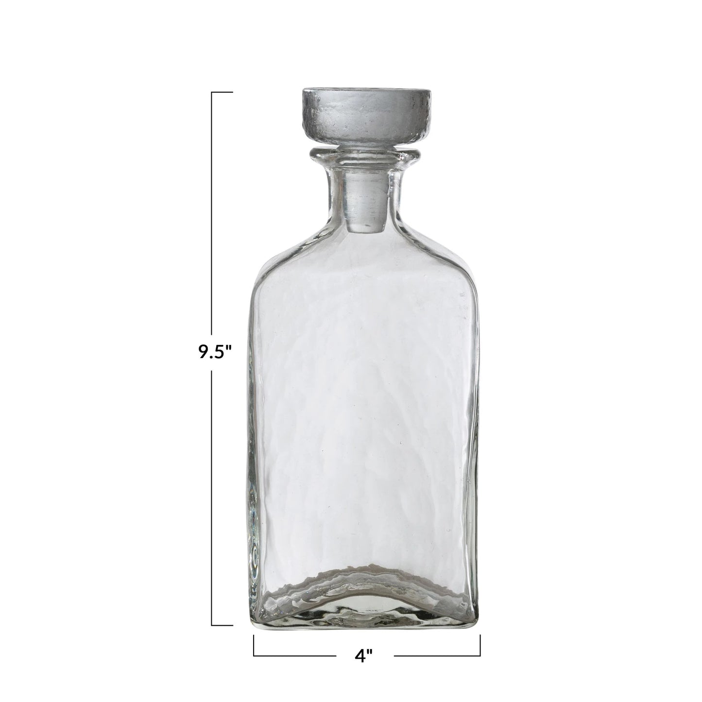 Squared Glass Decanter
