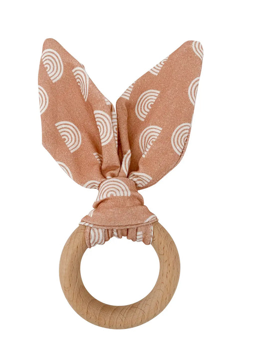 Crinkle Bunny Ear Teether