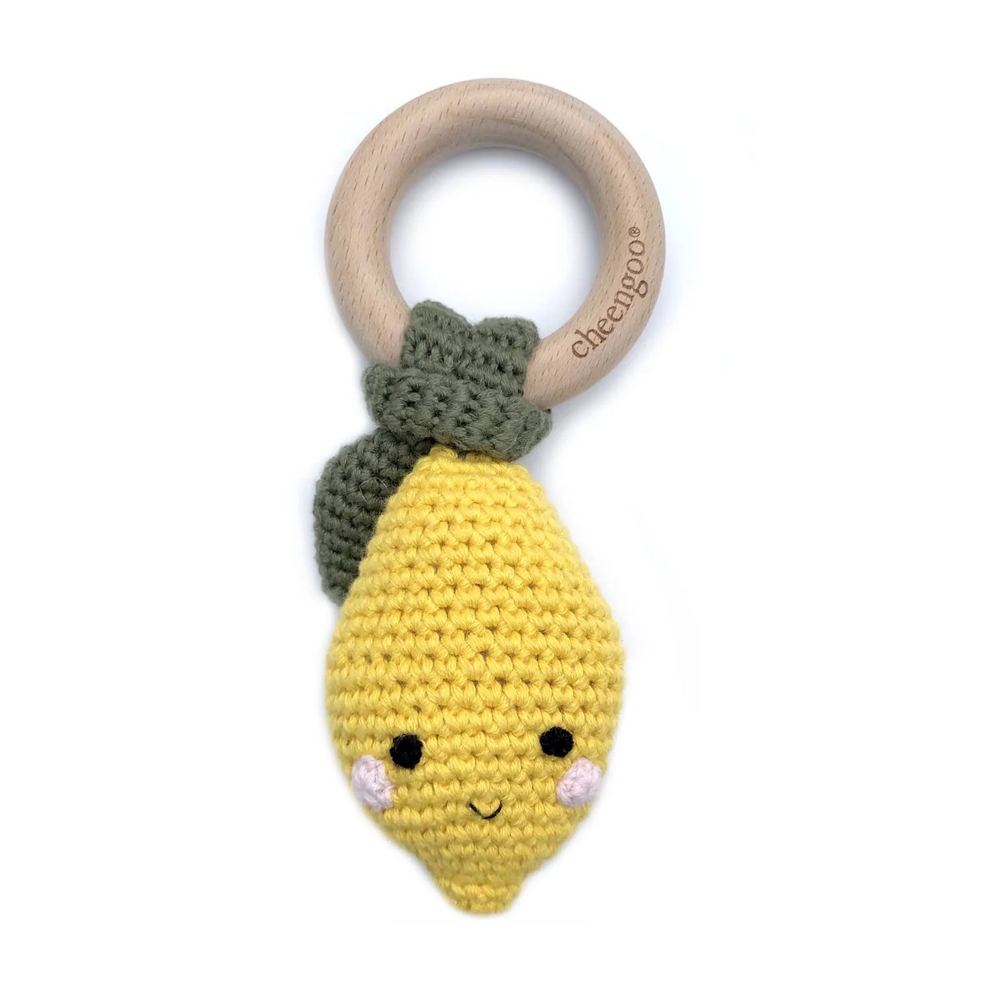 Cheengo Crocheted Teether Rattle Collection