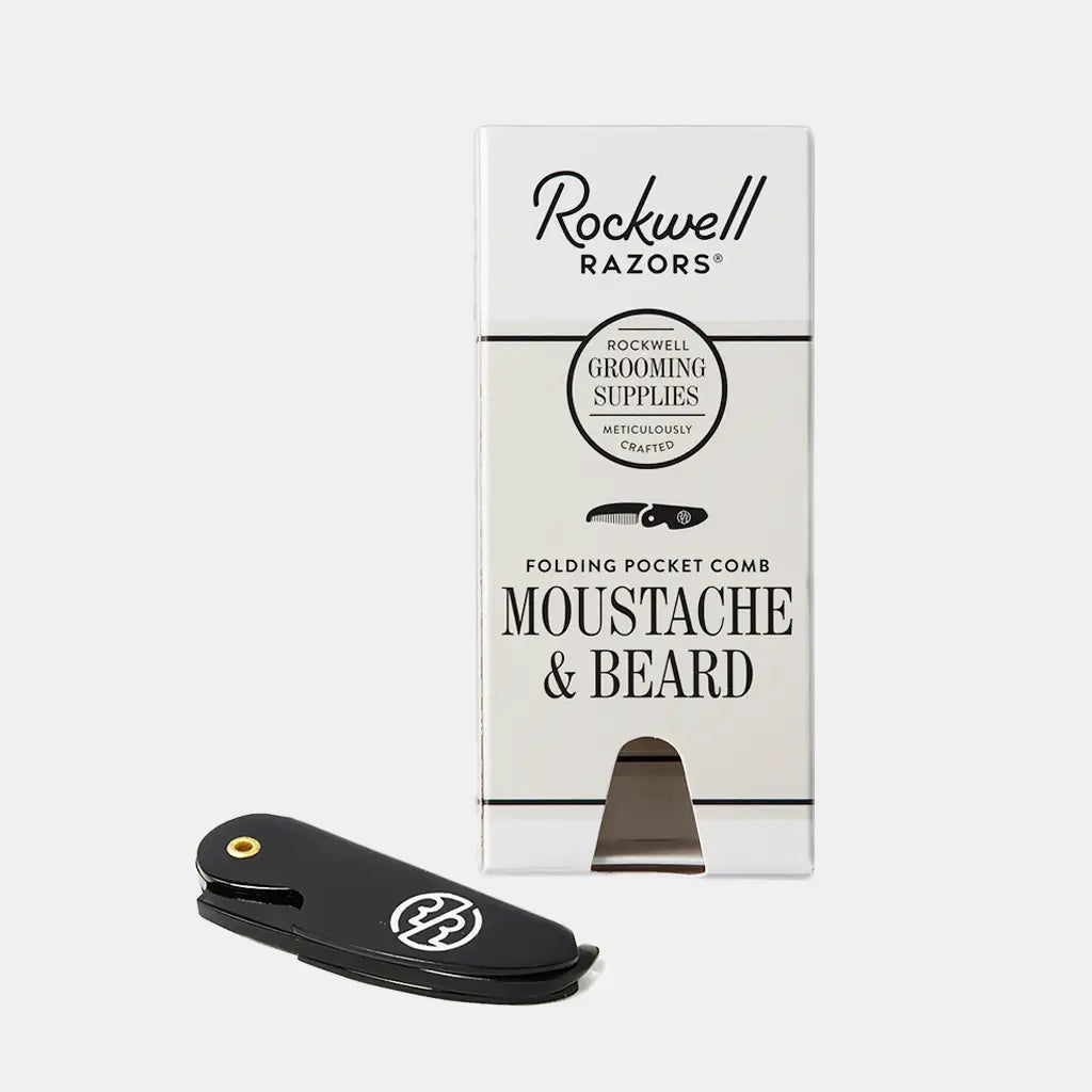Rockwell Moustache & Beard Pocket Comb