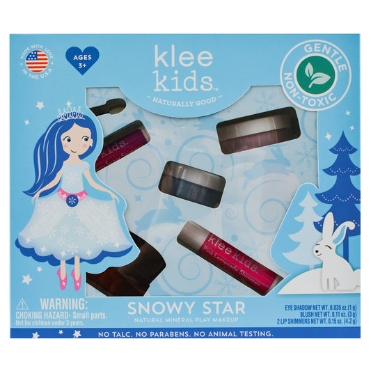 Snowy Star - Klee Kids Natural Mineral Play Makeup Kit