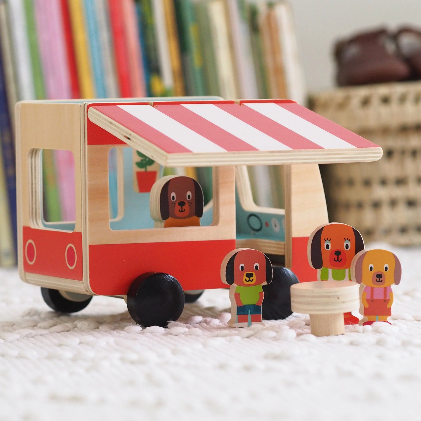 Wooden Motorhome Set